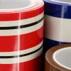 Red, white, blue and white striped ceramic mugs, simple household water cups for couples Application Scenario